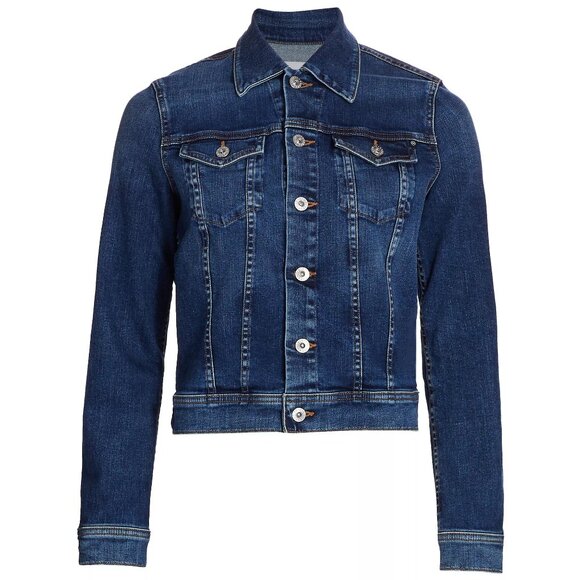 AG Adriano Goldschmied - Robyn Denim Jacket, Size L - Picture 9 of 9